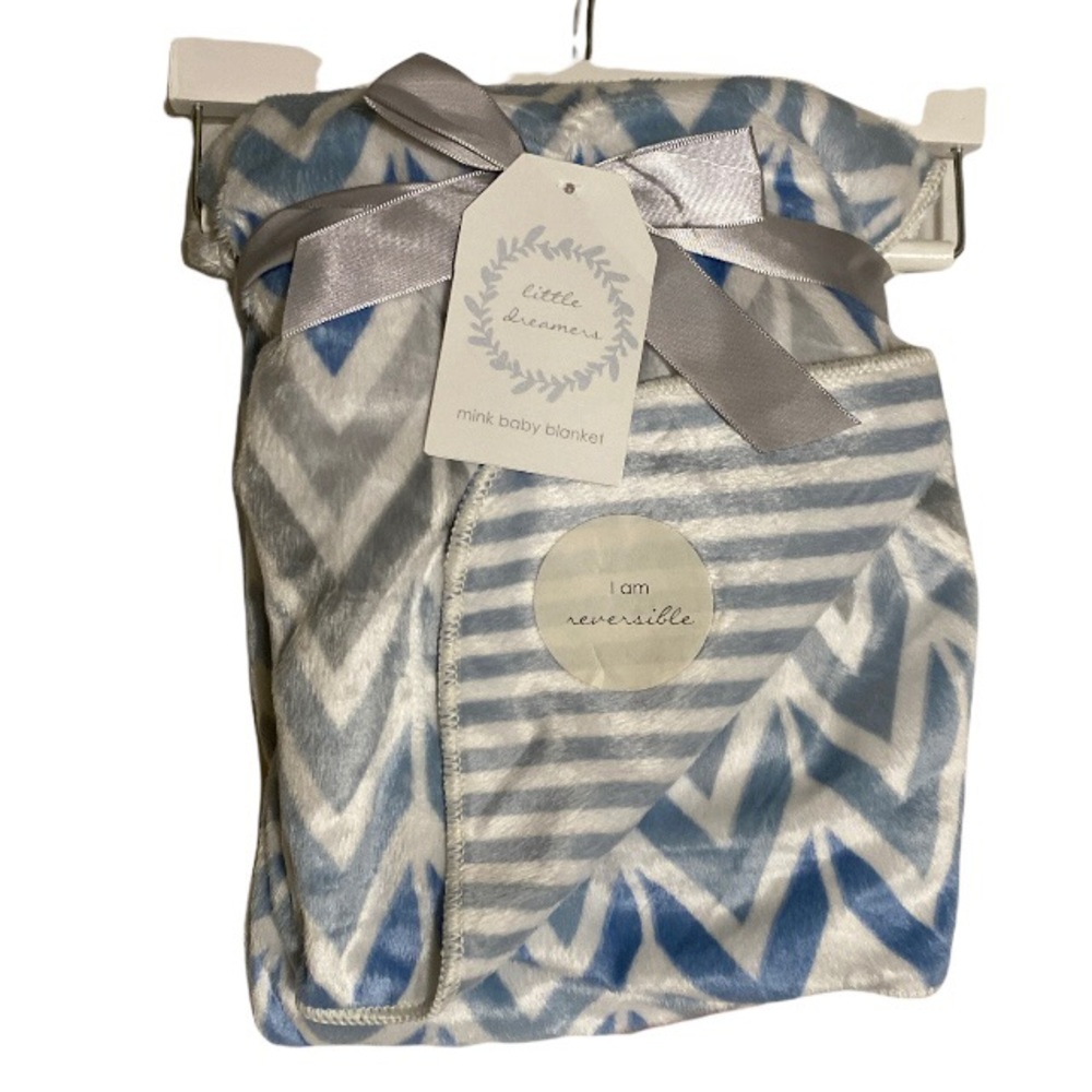 Little Dreamers mink baby blanket